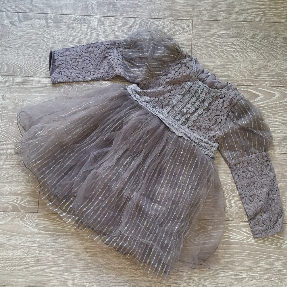 Girls Party Dress Sz S